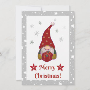 Festive Friends - Gnomes-julkort Tack Kort