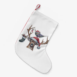 Festive Friends Liten Julstrumpa