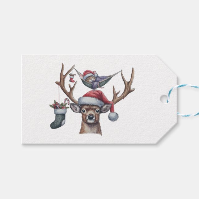 Festive Friends Presentetikett (Framsidan (Horisontell))