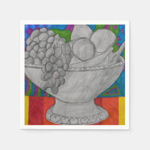 Festive Fruit Bowl Pappersservett