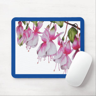 "Festive Fuchsias" på en musmatta