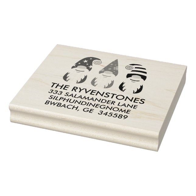 Festive FUNNY Jul Gnomes Stämpel (Stämpel)