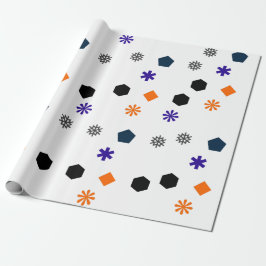 Festive Geometric Gift Wrap Presentpapper