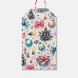 Festive Gift-Märkre Presentetikett