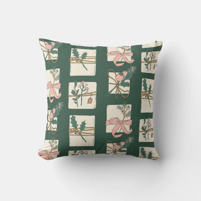 Festive Gift Wrappings Kudde (Framsida)