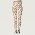 Festive Gingerbröd House Mönster White jul Leggings<br><div class="desc">Lägg till en festlig accent till din utrustning med de här helgdag. De har en vattenfärgad jul mönster i ett festligt gingerbrödhus som är dekorerat med polkagrisar,  pepparfärger,  maträtter och mycket annat. Dessa julklappar kommer att bli perfekt som en julklapp. Matchande objekt är tillgängliga.</div>