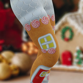 Festive Gingerwab House - Ljudnyare julklappar Leggings