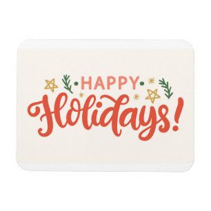 Festive Glad helg Design Magnet