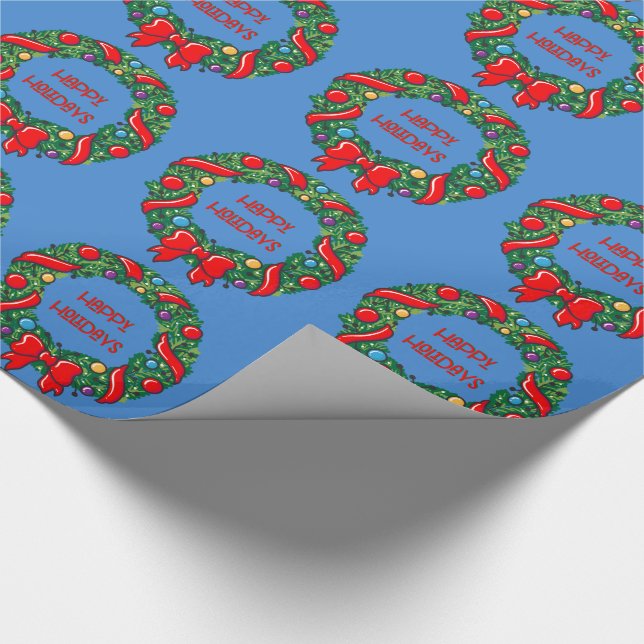 Festive Glad helg med Whimsic Reef Modern Presentpapper (Hörn)