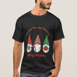 Festive Gnome Friends Christmas T Shirt