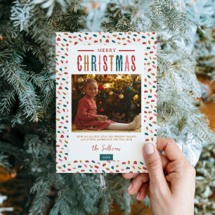 Festive God jul 4 Photo Julkort