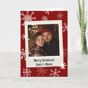 Festive God jul Photo Card Kort