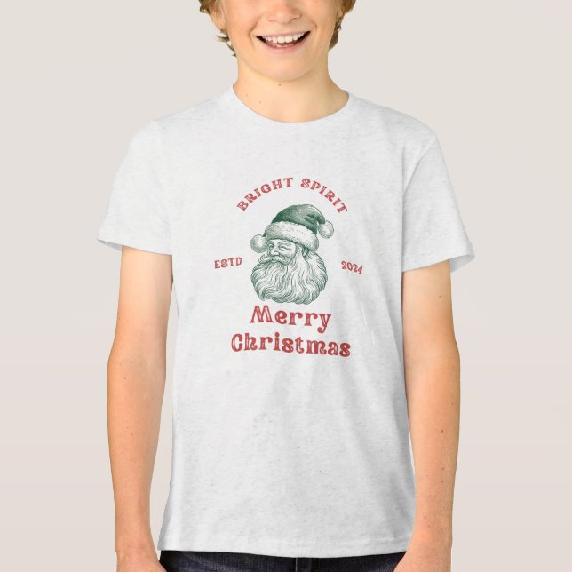 "Festive God jul T-Shirt - Perfekt Helgdag (Framsida)