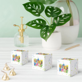 Festive Gott nytt år Presentaskar