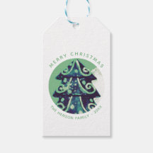 Festive Grönt Julgran Family Helgdagars