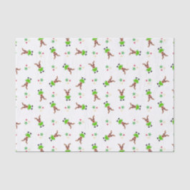 Festive Grönt och Guld Kasky julrenar