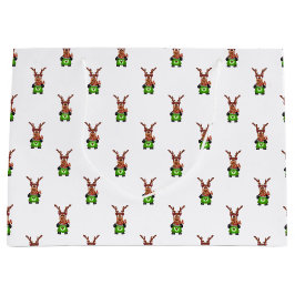 Festive Grönt och Red Kasky julrenar