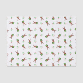 Festive Grönt och Red Kasky julrenar