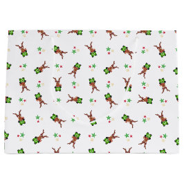 Festive Grönt och Red Kasky julrenar