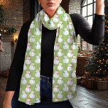 Festive Grönt Snögubbe Mönster Winter Helgdag Sjal<br><div class="desc">Bygg upp helgdag-andan med denna charmerande vintersjal av grönt med ett vidsträckt snögubbe mönster. Perfekt för att lägga till en lekfull men festlig beröring till säsong-garderoben. Den här designen visar vackra snögubbar mot en livfull bakgrund av grönten. Vare sig du klär dig för en helgdag-samling eller presenterar den för en...</div>