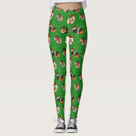 Festive Guinea Grisar jul Patternated Leggings