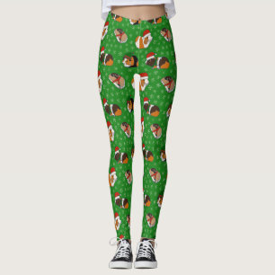 Festive Guinea Grisar jul Patternated Leggings