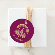 Festive Guld Rainbow Sparkling Fir Träd