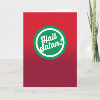 Festive Hail Satan Helgkort