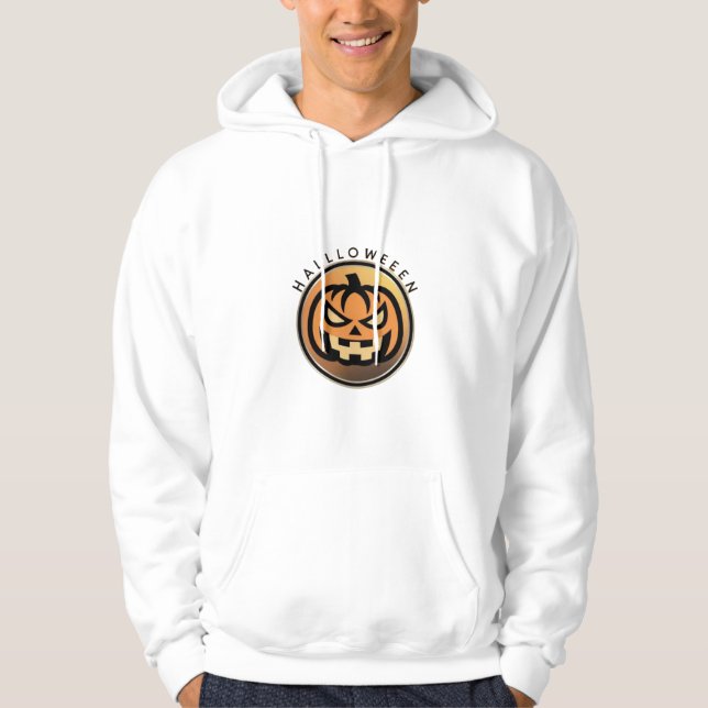 Festive Halloween Sweaters for Mysigt Firande Hoodie (Framsida)