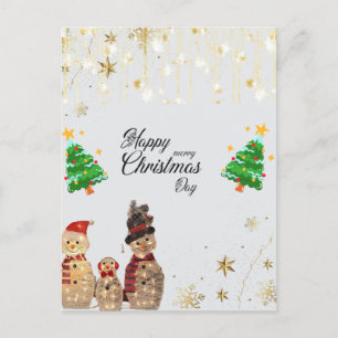 Festive Hälsning: Helgdag Postcard Design Sale Helg Vykort