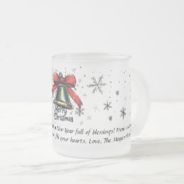 Festive Helgdag Bell Mugg - Personligen Juljul