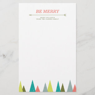 Festive Helgdag Forest Stationery Brevpapper