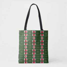 Festive Helgdag Jingle Klockor Tote bag Tygkasse