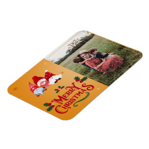 Festive Helgdag Keepsakfoto Magnet