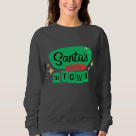 Festive Helgdag Santa kommer till stan T Shirt