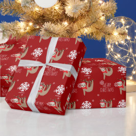 Festive Helgdag Slots Personlig Julradbrytning Presentpapper