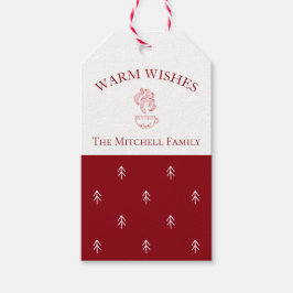 Festive Heritage Cocoa | Förpackning om 10 Helgdag Presentetikett