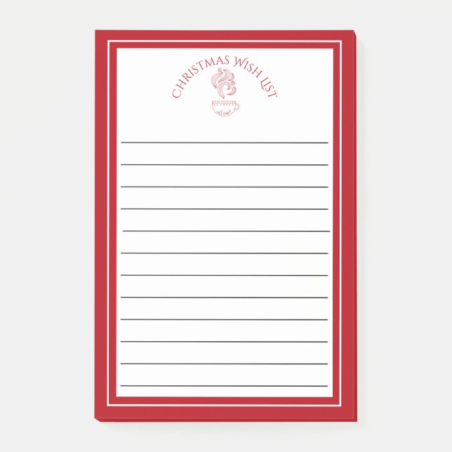 Festive Heritage Mysigt Cocoa-Helgdag Post-it Block (Framsida)