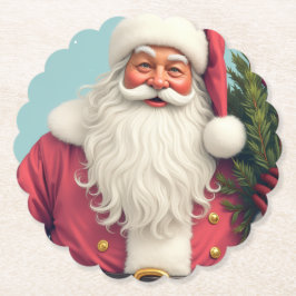 Festive Holiday Designed Underlägg Papper