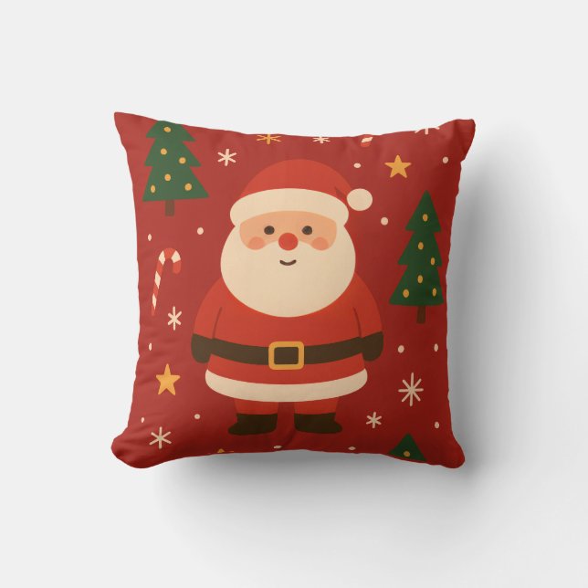 Festive Holiday Glow Kudde (Framsida)