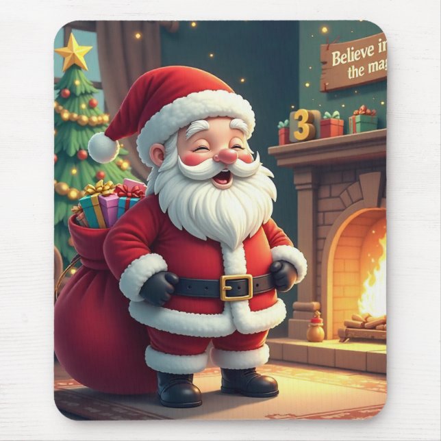 Festive Holiday Home Accent - Christmas Decorative Musmatta (Framsidan)