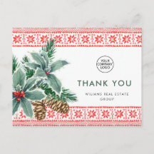 Festive Holly Berry jul-Tack