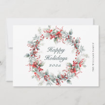 Festive Holly Berry-julfransandandning