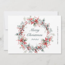 Festive Holly Berry-julfransandandning