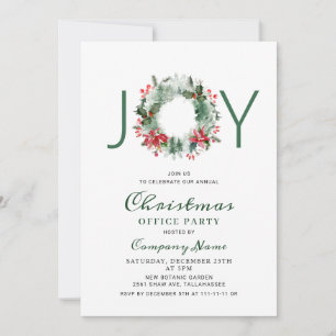 Festive Holly-Julfesten Corporate Inbjudningar