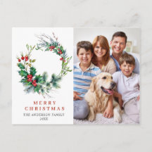 Festive Holly Wandefrand God jul Helgdag PHOTO