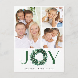 Festive Holly WandeGod-jul Hälsning Helgdag Vykort