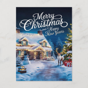 Festive Homecoming: Weleing Winter Wonderland Vykort