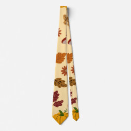 Festive Höst löv Slips