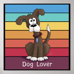 Festive Hund älskare Poster